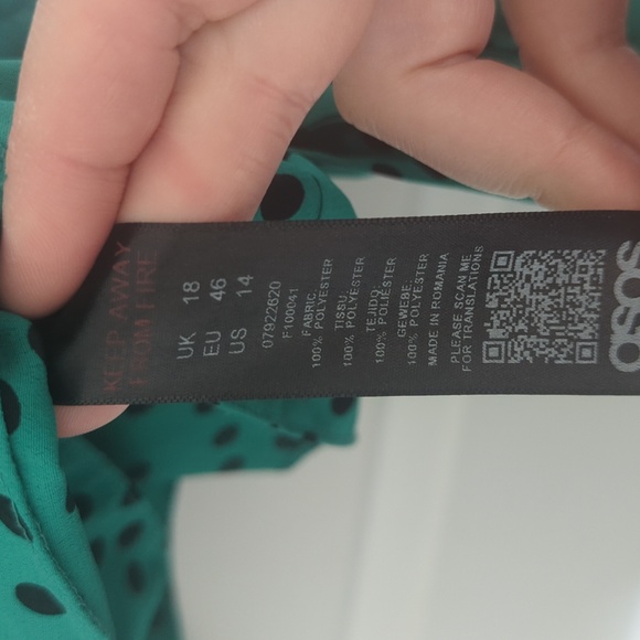 ASOS | Tie front blouse - Picture 5 of 6